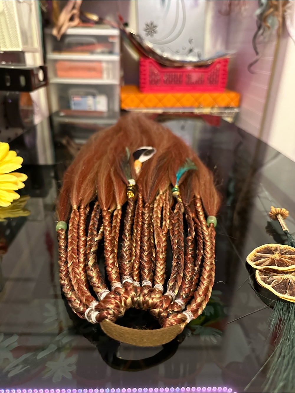 Viking Dreads ponytail accessory